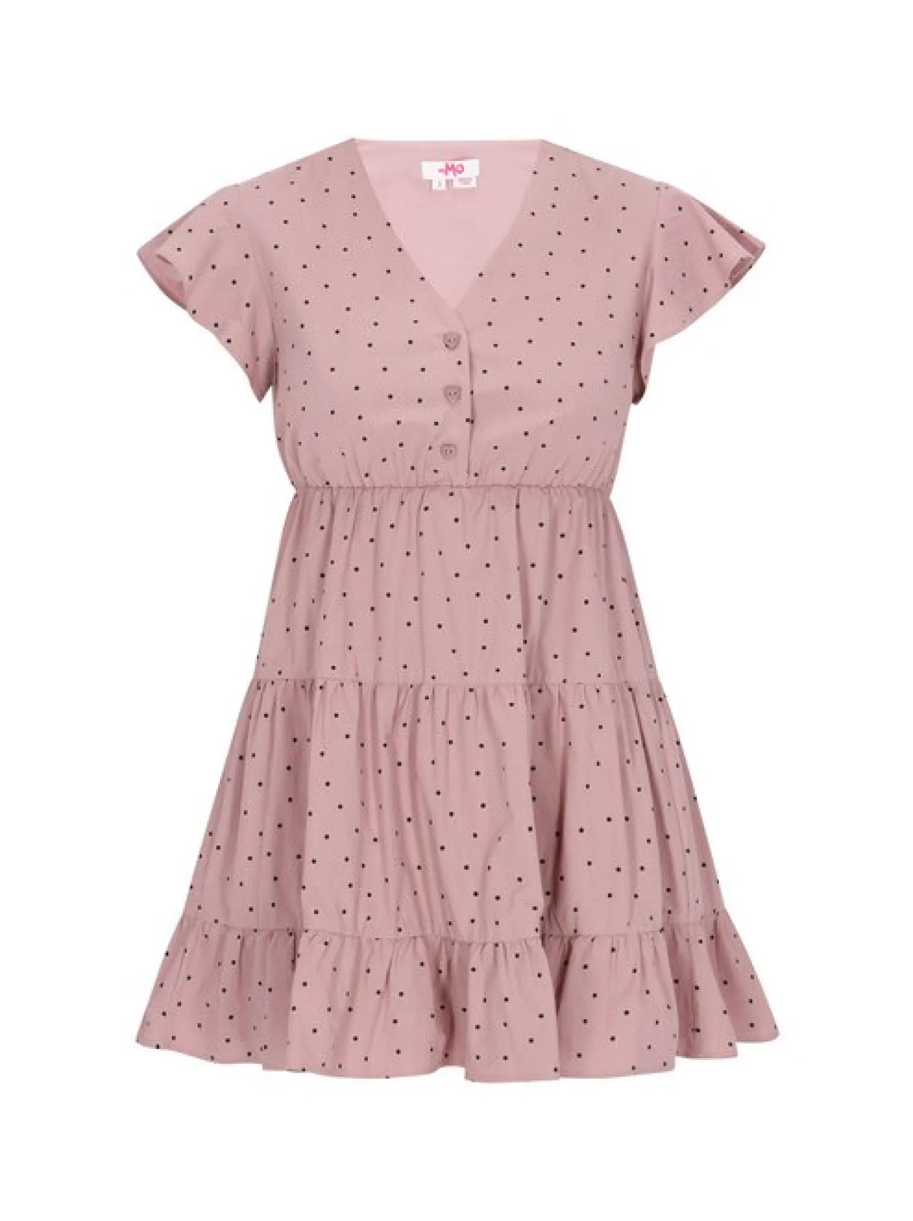 MyMo Damen Kleid in purple - Länge: mittel
