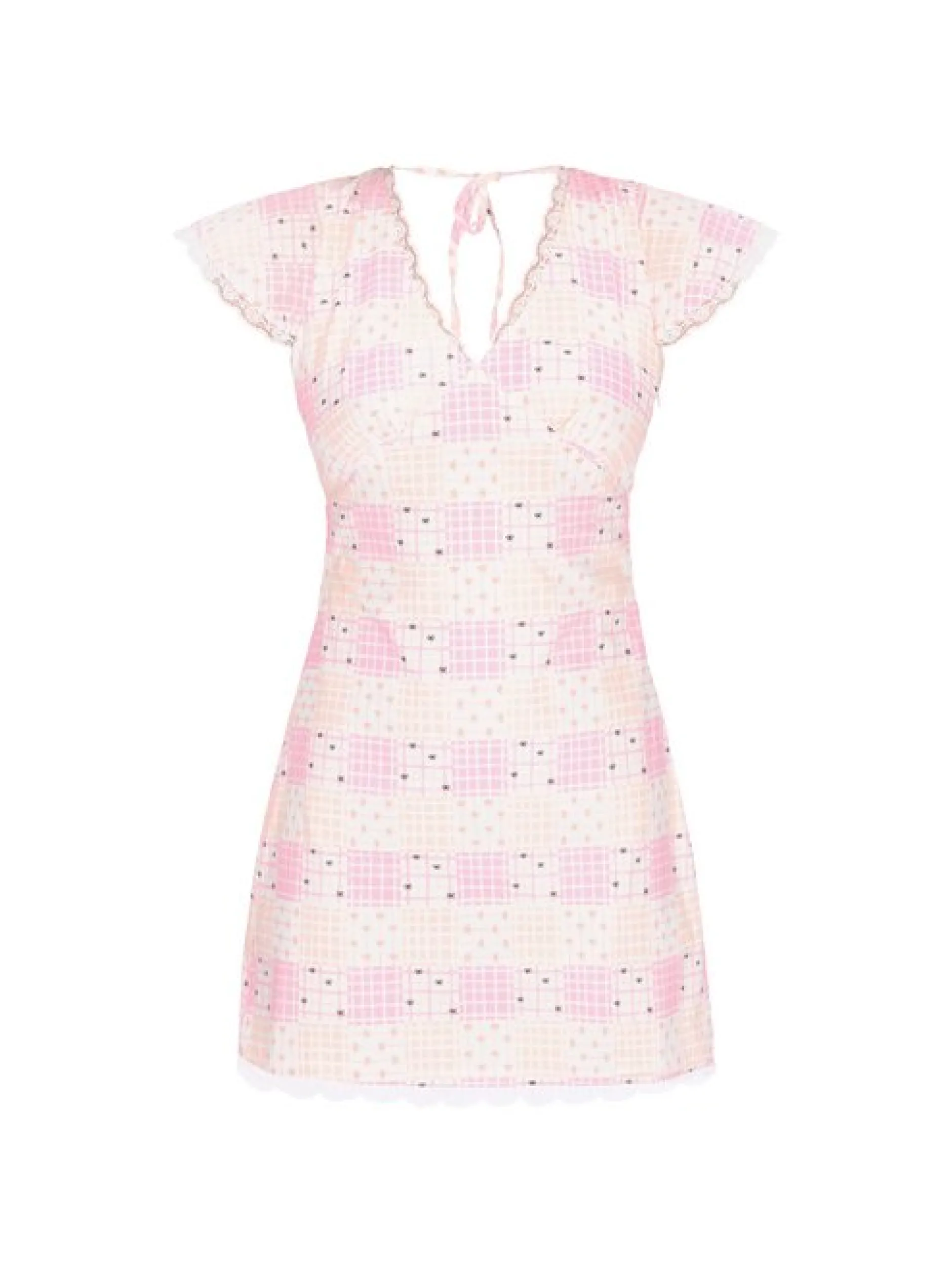 MyMo Damen Kleid in rosa - Länge: kurz