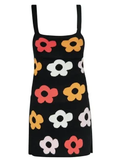 MyMo Damen Kleid in schwarz
