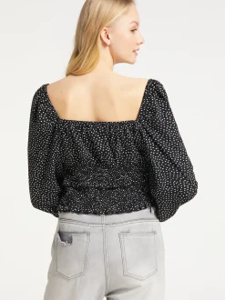 MyMo Damen Langarmshirt in mehrfarbig