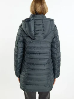 MyMo Damen leichte Steppjacke in anthrazit