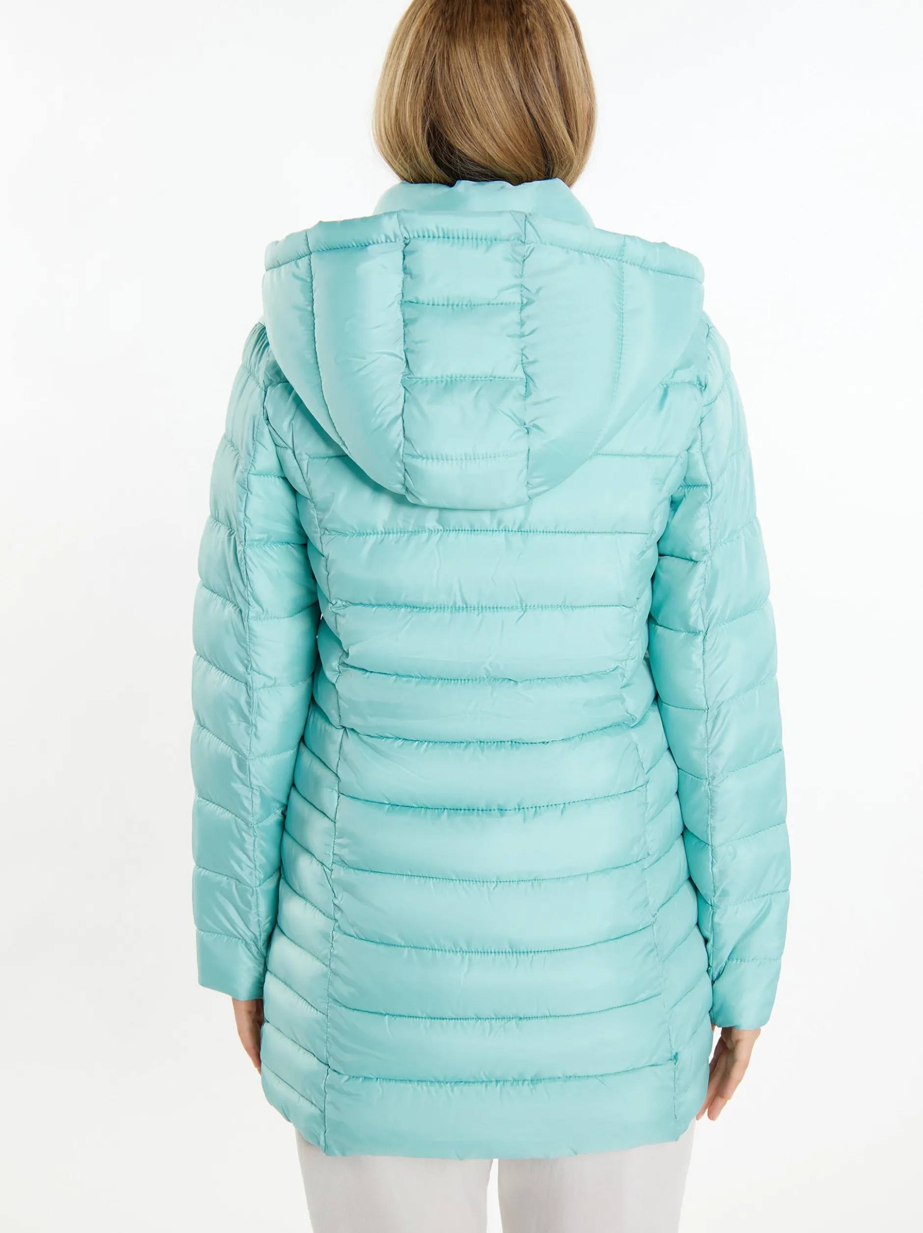 MyMo Damen leichte Steppjacke in mint