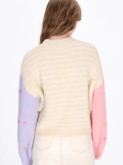 MyMo Damen Pullover in beige