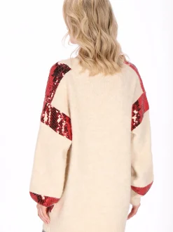 MyMo Damen Pullover in beige