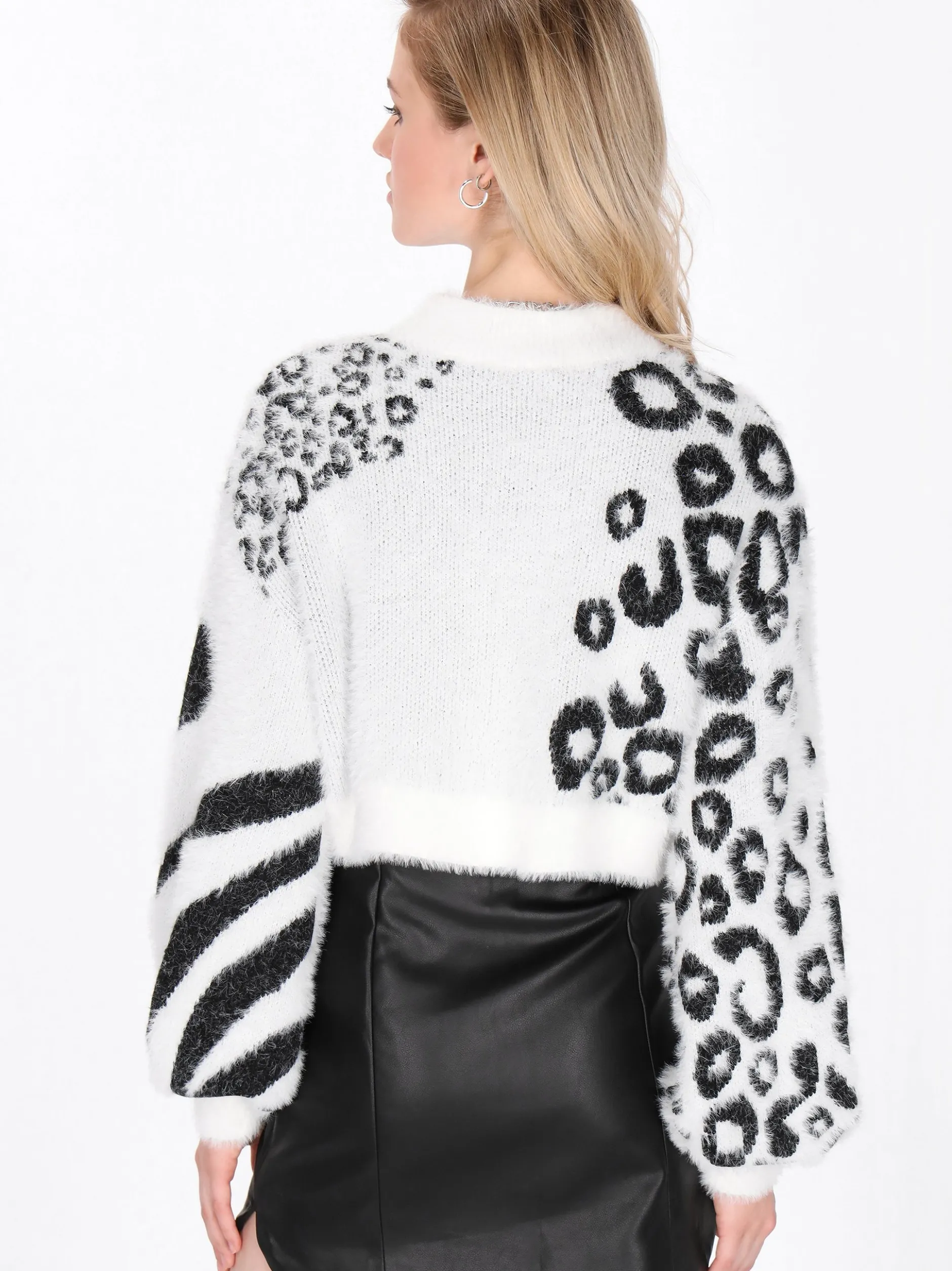 MyMo Damen Pullover in beige