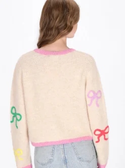MyMo Damen Pullover in beige