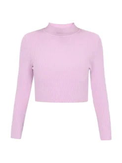 MyMo Damen Pullover in lila