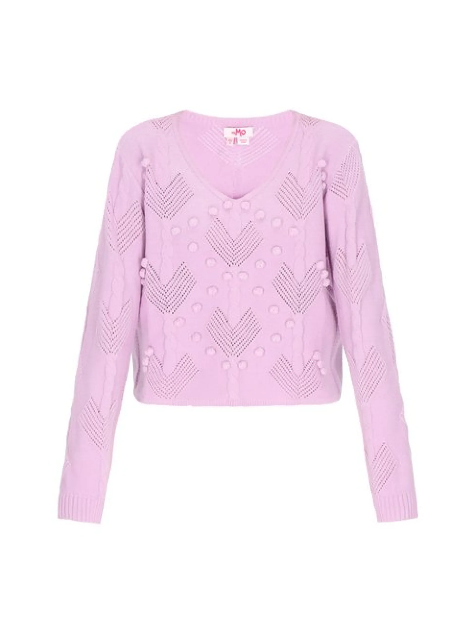 MyMo Damen Pullover in lila