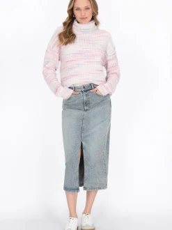 MyMo Damen Pullover in mehrfarbig