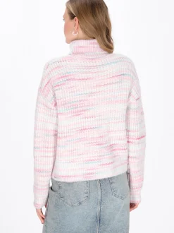 MyMo Damen Pullover in mehrfarbig