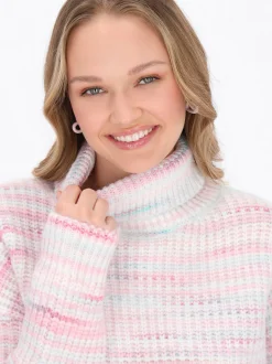 MyMo Damen Pullover in mehrfarbig