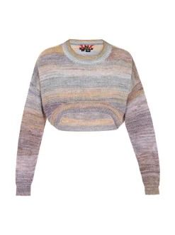 MyMo Damen Pullover in mehrfarbig