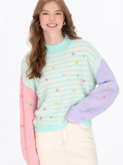 MyMo Damen Pullover in mint
