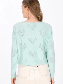 MyMo Damen Pullover in mint