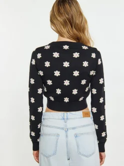 MyMo Damen Pullover in schwarz - Ausschnitt: Rundhals