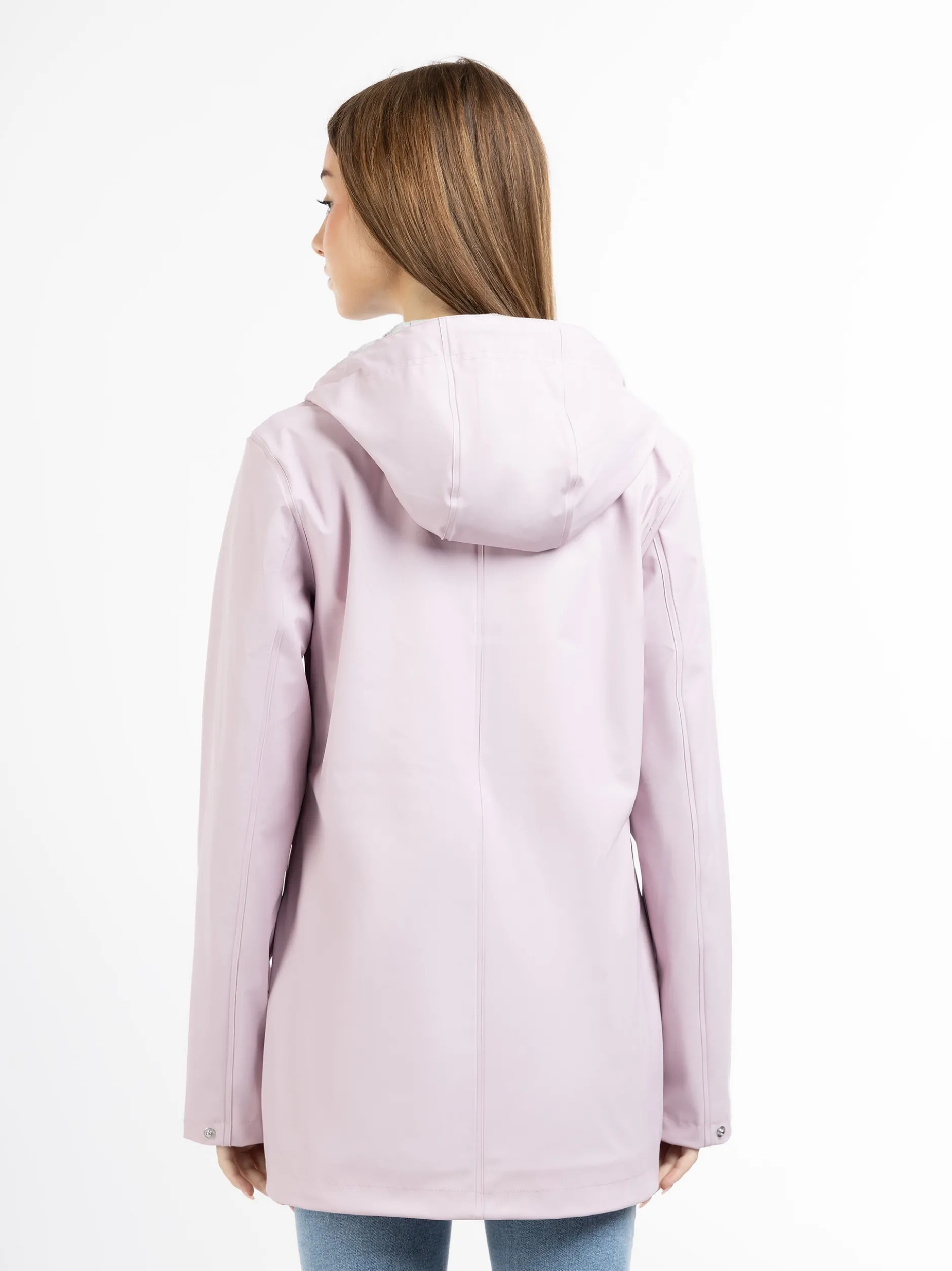 MyMo Damen Regenjacke in rosa