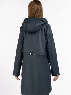 MyMo Damen Regenmantel in marine