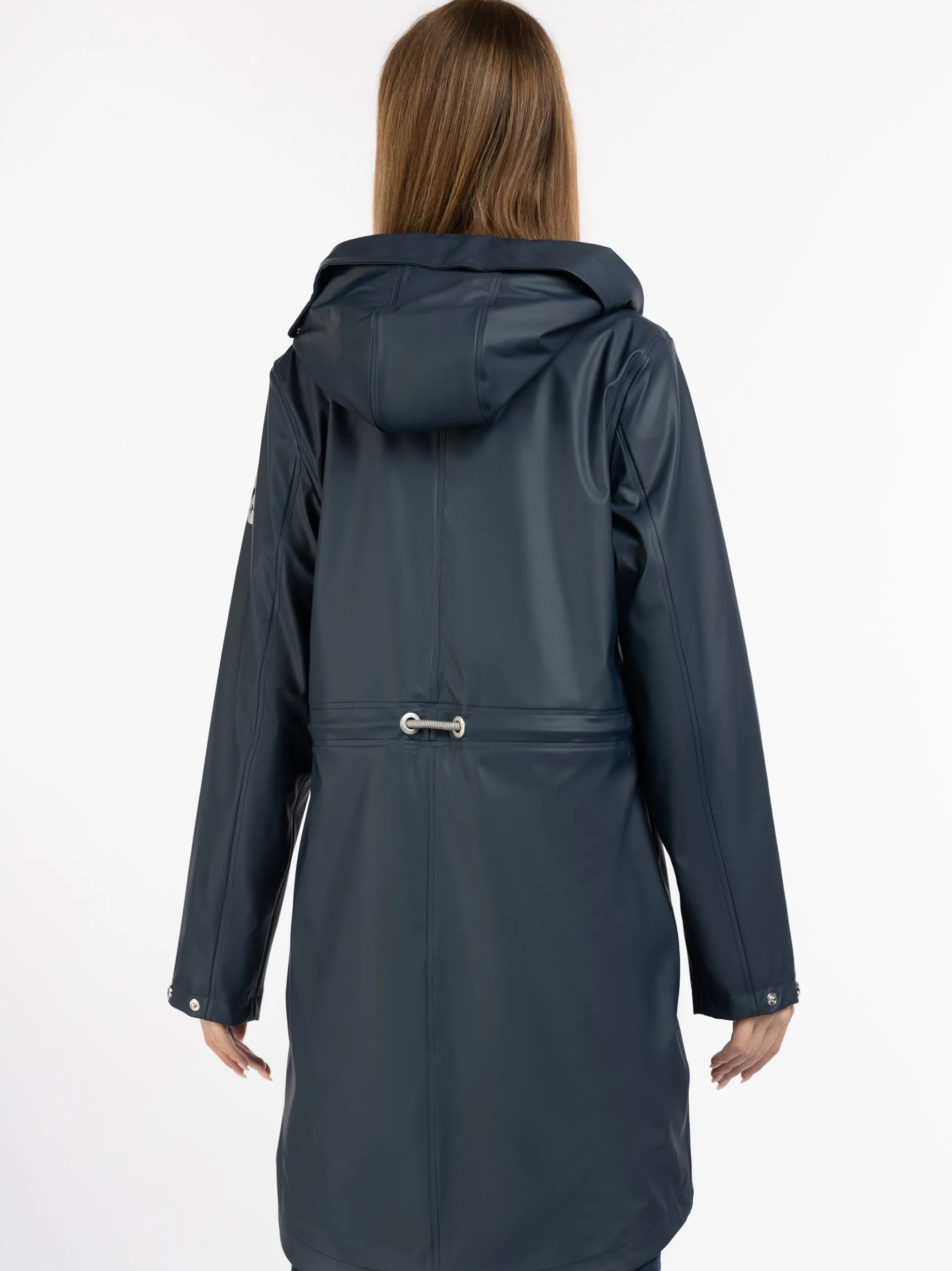 MyMo Damen Regenmantel in marine