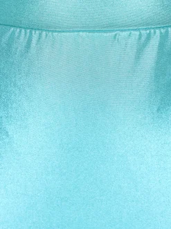 MyMo Damen Rock in aqua - Länge: kurz