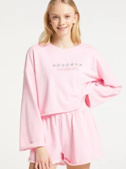 MyMo Damen Set in rosa - Ausschnitt: Rundhals