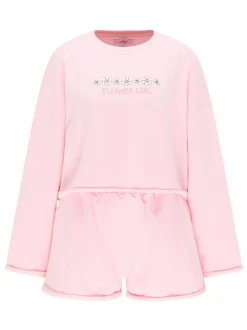 MyMo Damen Set in rosa - Ausschnitt: Rundhals