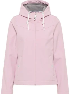 MyMo Damen Softshelljacke in rosa