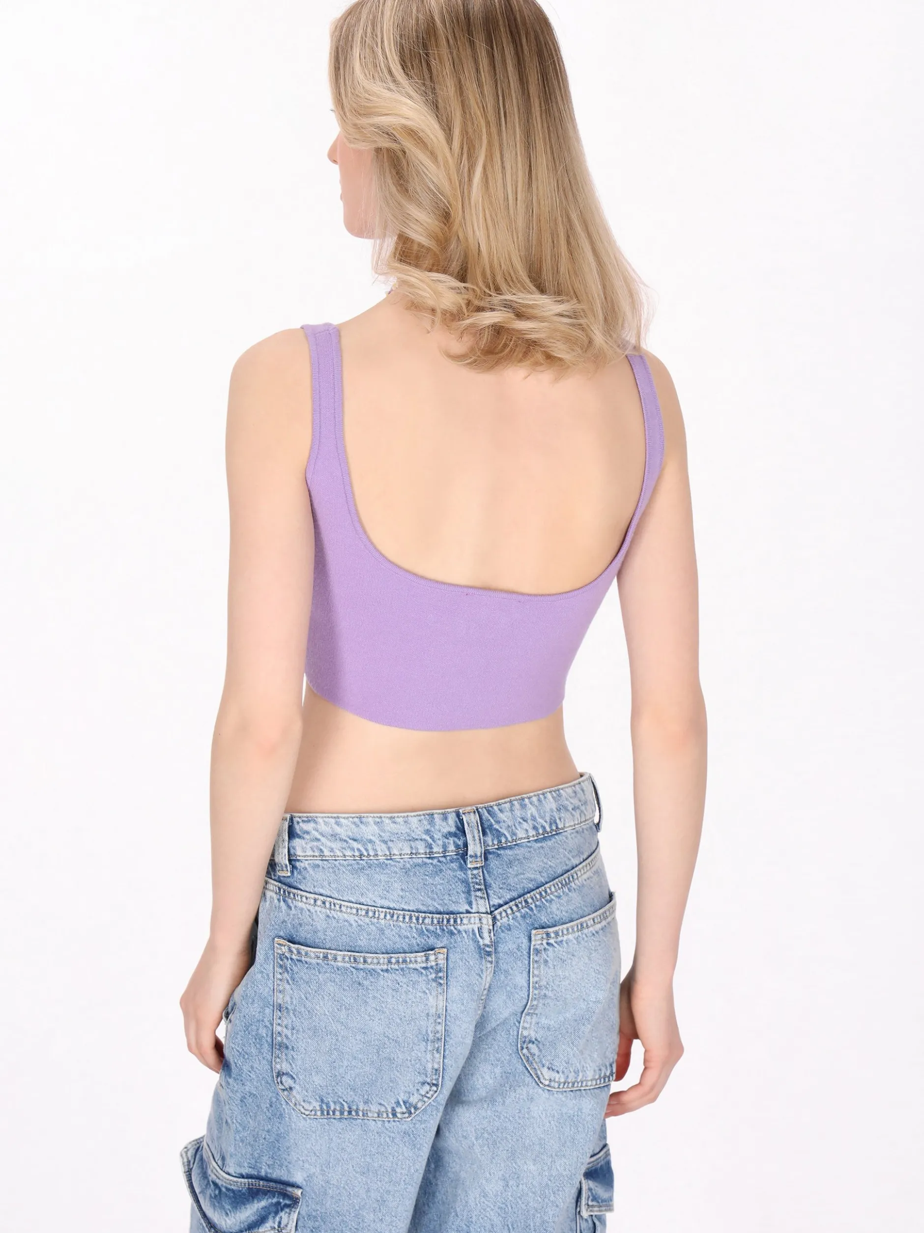 MyMo Damen Spitze in lila
