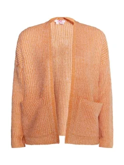 MyMo Damen Strickcardigan in orange