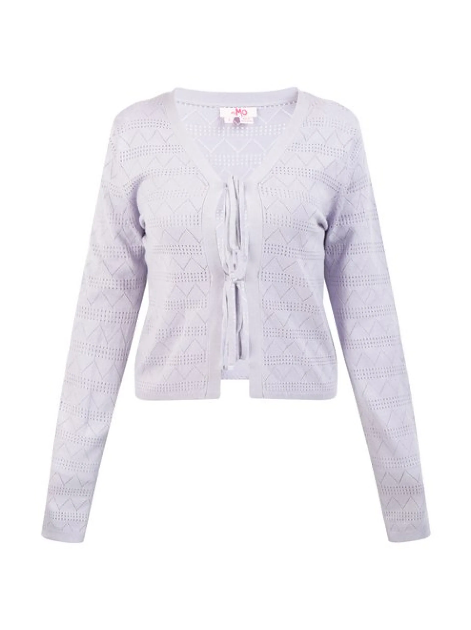 MyMo Damen Strickjacke in flieder