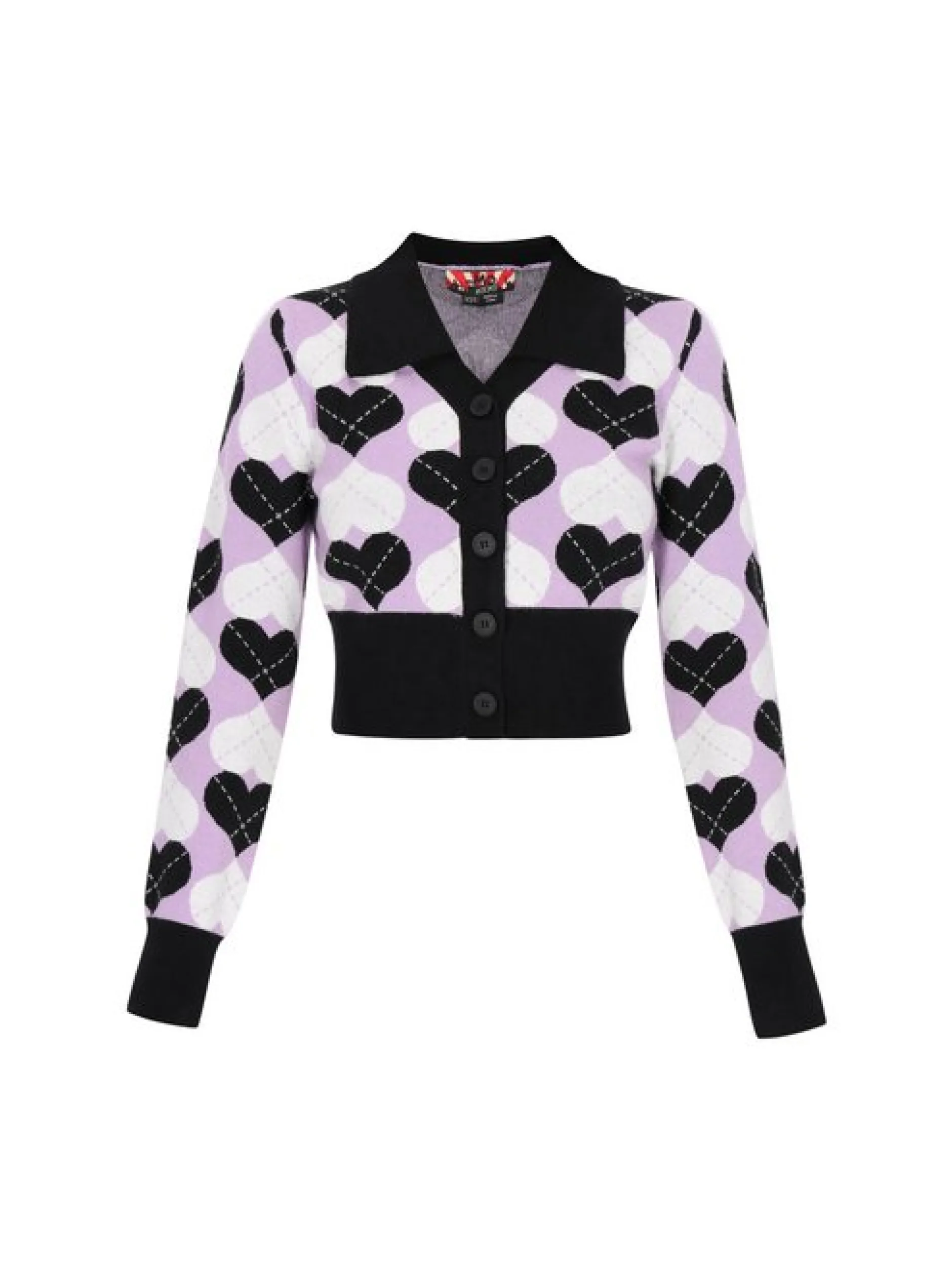MyMo Damen Strickjacke in flieder
