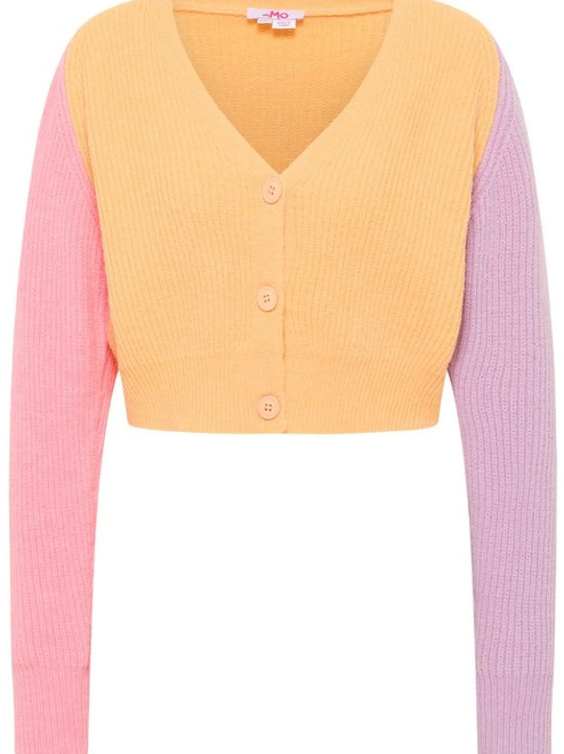 MyMo Damen Strickjacke in orange