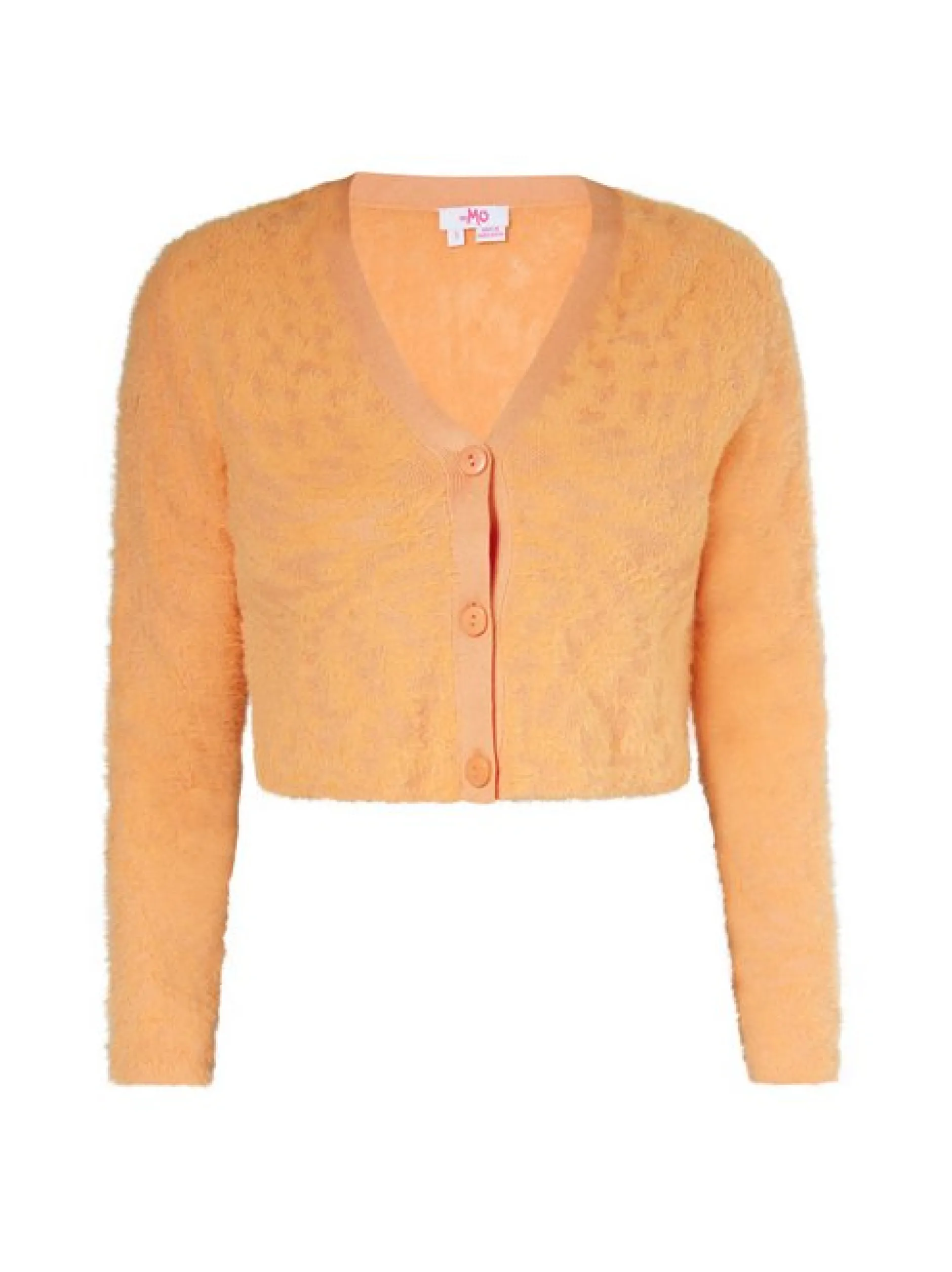 MyMo Damen Strickjacke in orange
