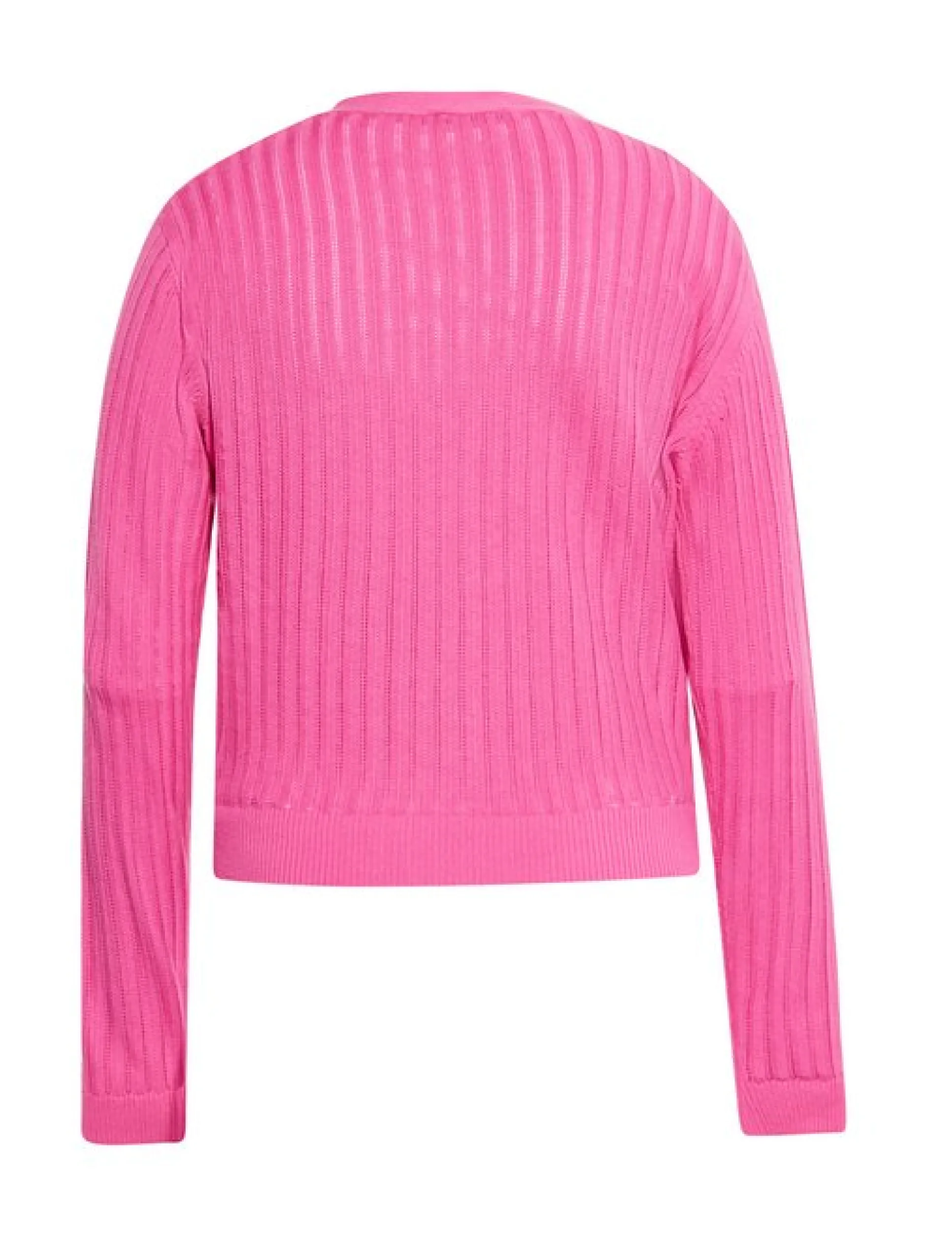 MyMo Damen Strickjacke in pink