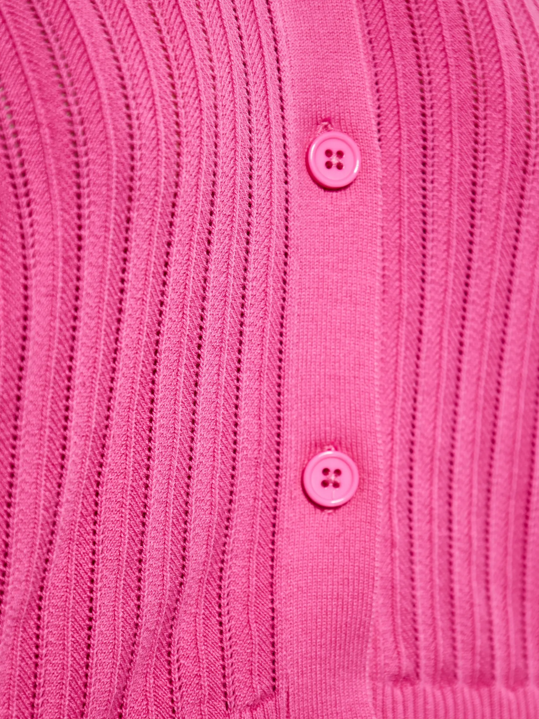MyMo Damen Strickjacke in pink