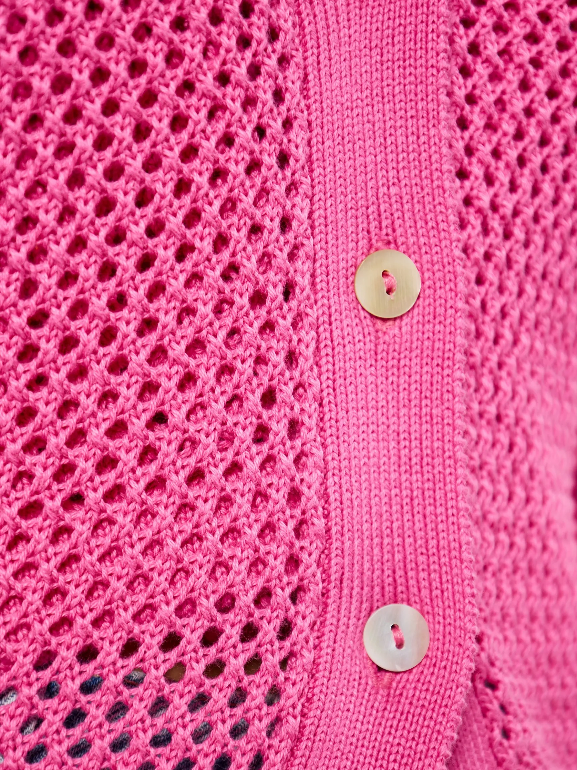 MyMo Damen Strickjacke in pink