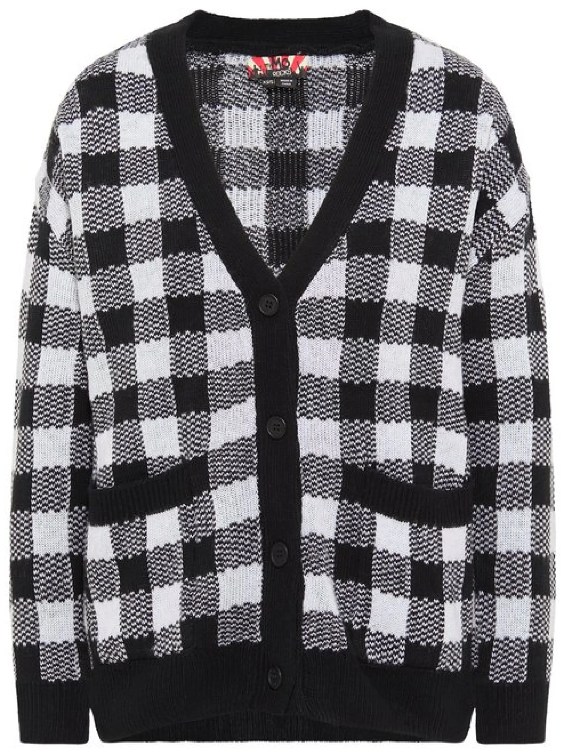 MyMo Damen Strickjacke in schwarz