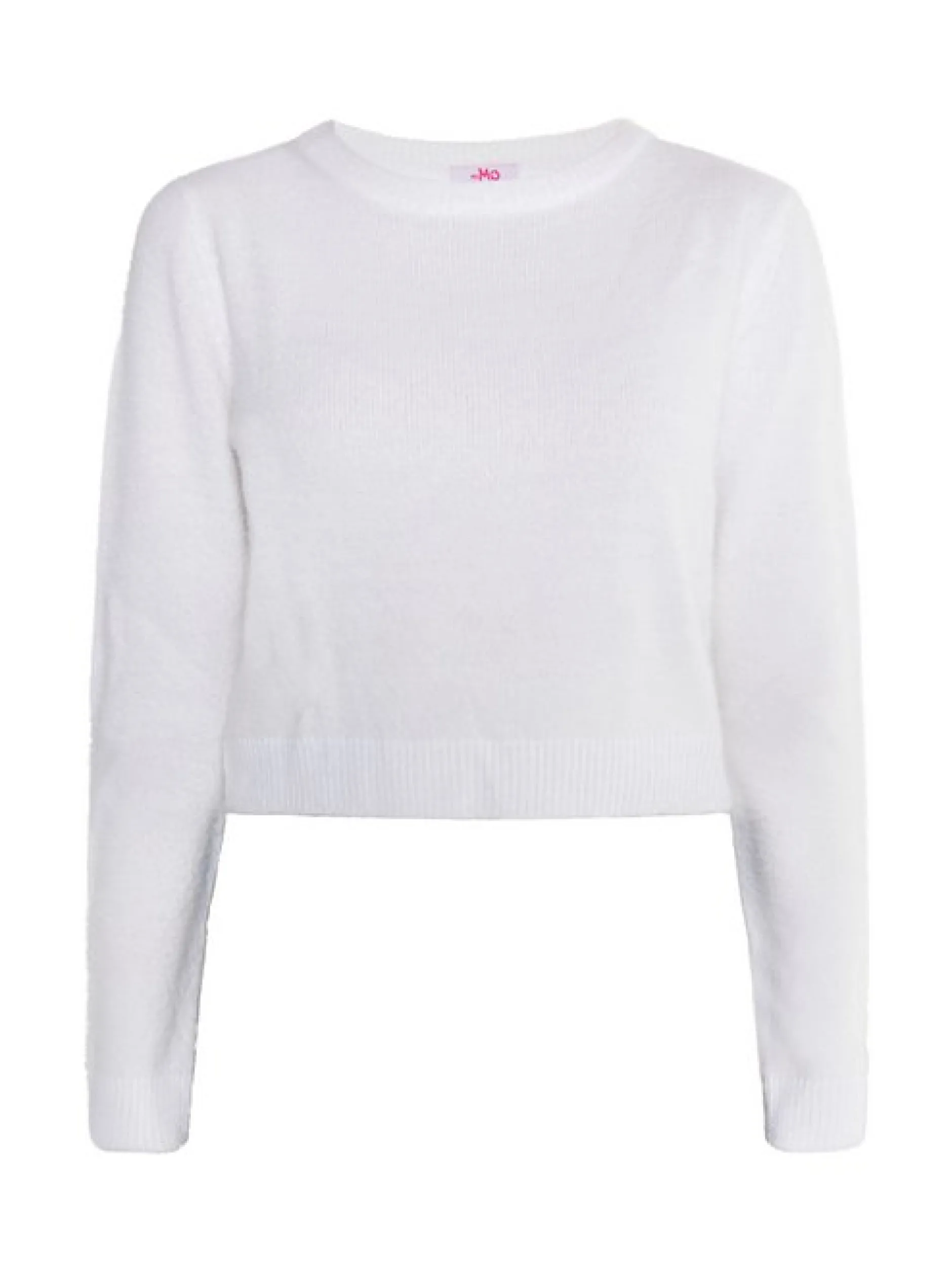MyMo Damen Strickpullover in ecru - Ausschnitt: Rundhals
