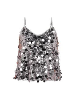 MyMo Damen Top in silber