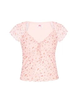 MyMo Damen T-Shirt in rosa