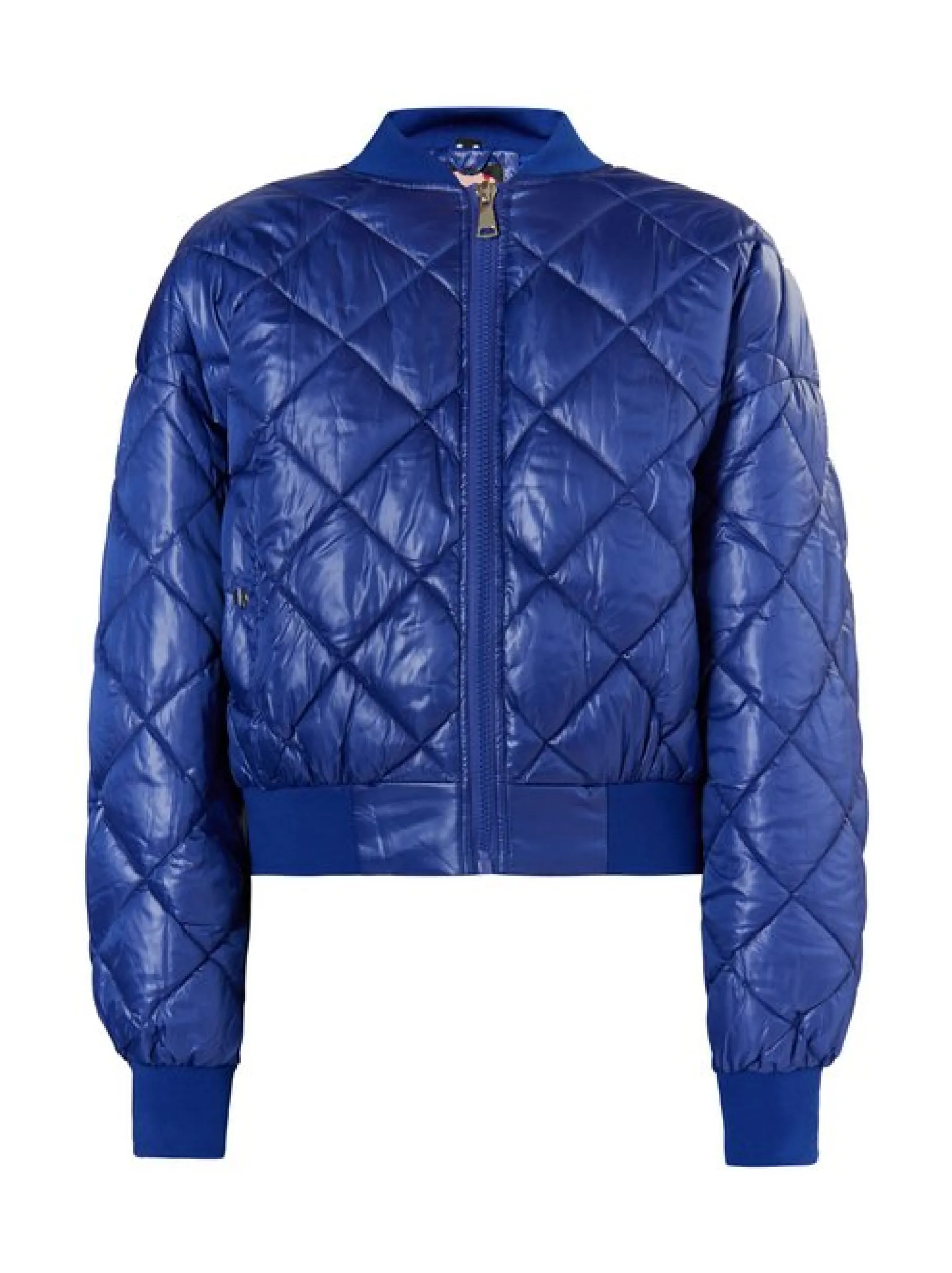 MyMo Damen wattierter Blouson in royal