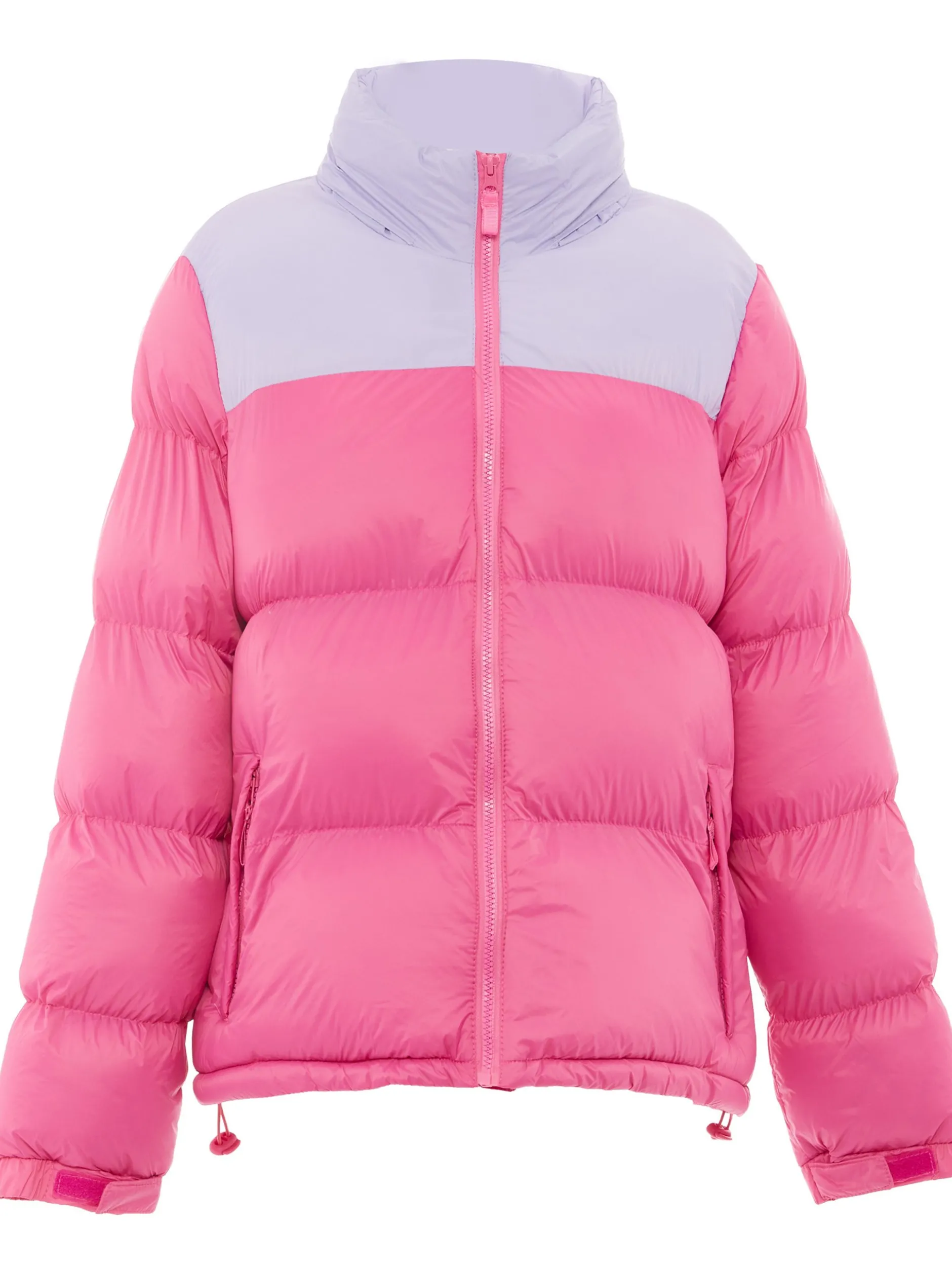 MyMo Damen Wattierte Steppjacke in pink