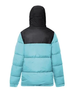 MyMo Damen Wattierte Steppjacke in schwarz