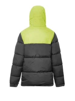 MyMo Damen Wattierte Steppjacke in schwarz