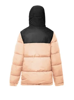 MyMo Damen Wattierte Steppjacke in orange