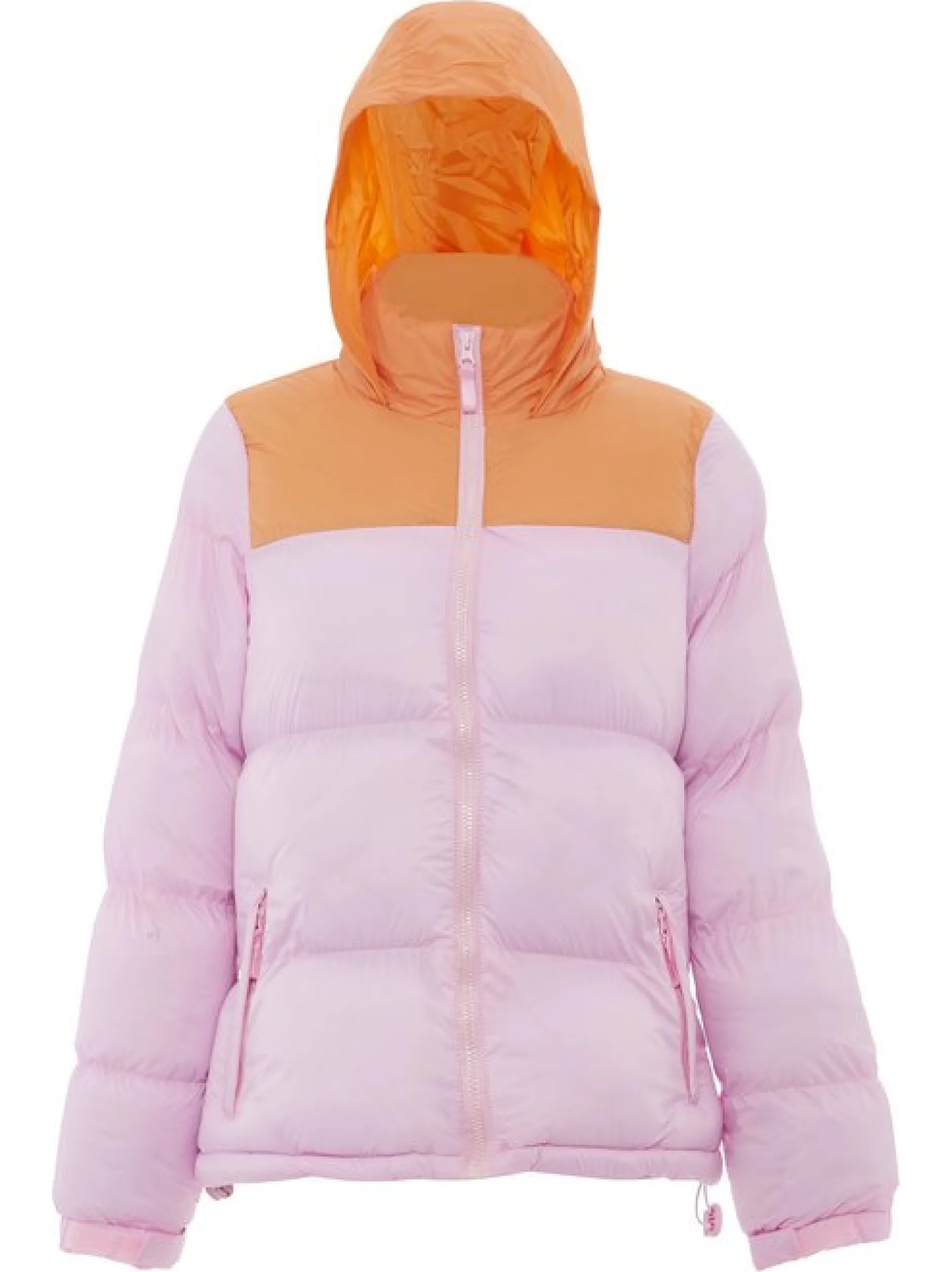 MyMo Damen Wattierte Steppjacke in pink