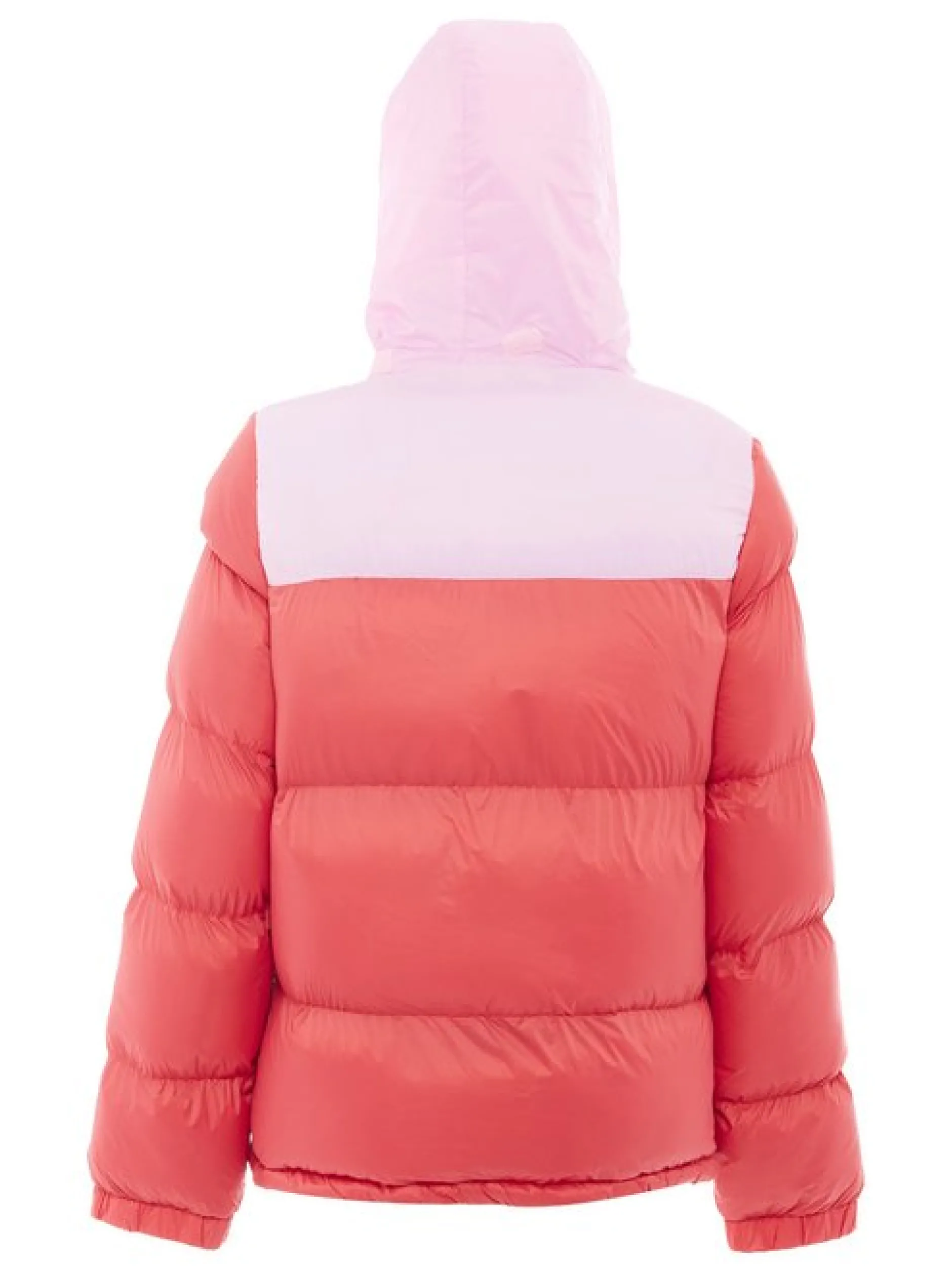 MyMo Damen Wattierte Steppjacke in rot