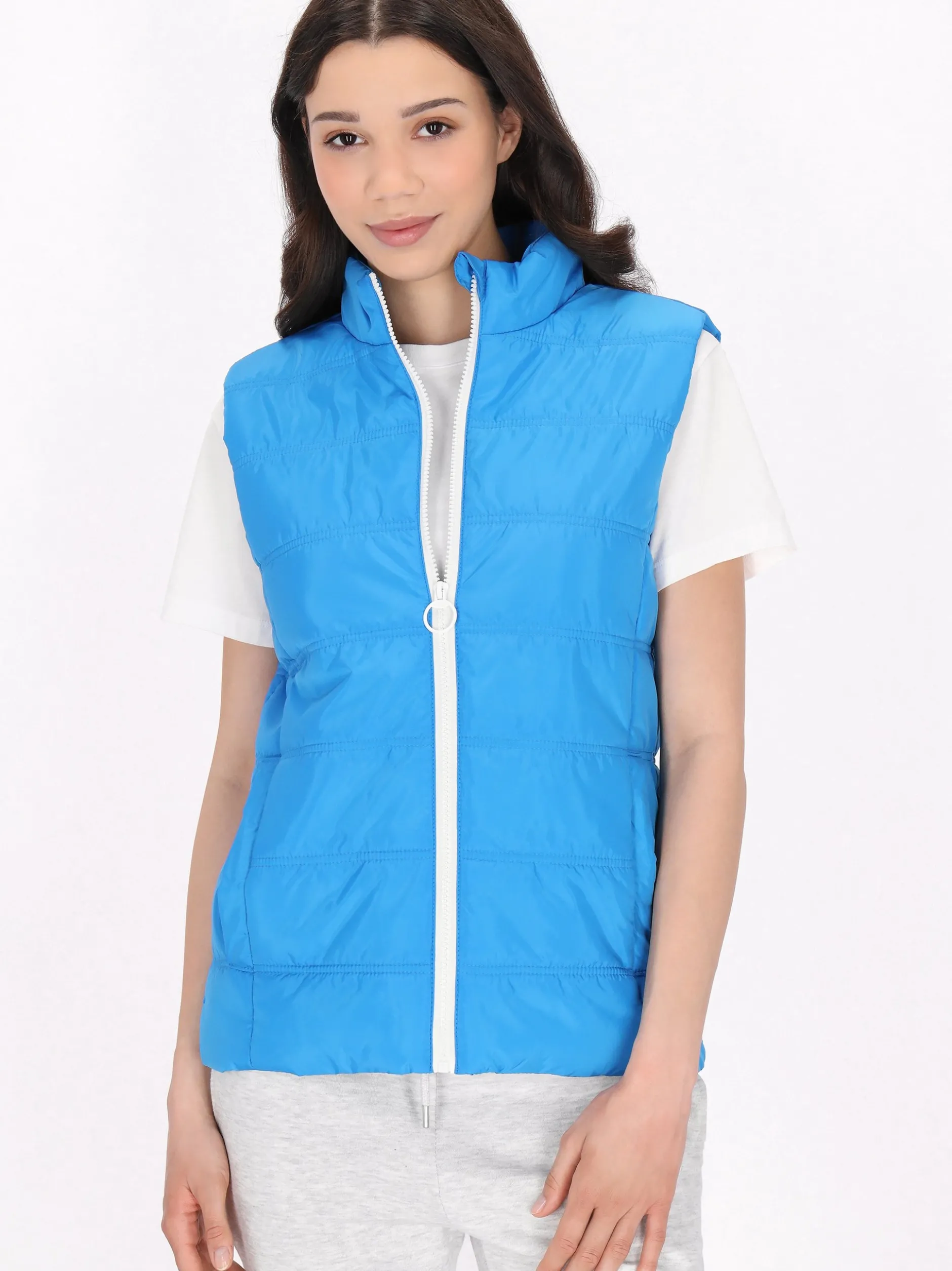 MyMo Damen Weste in blau