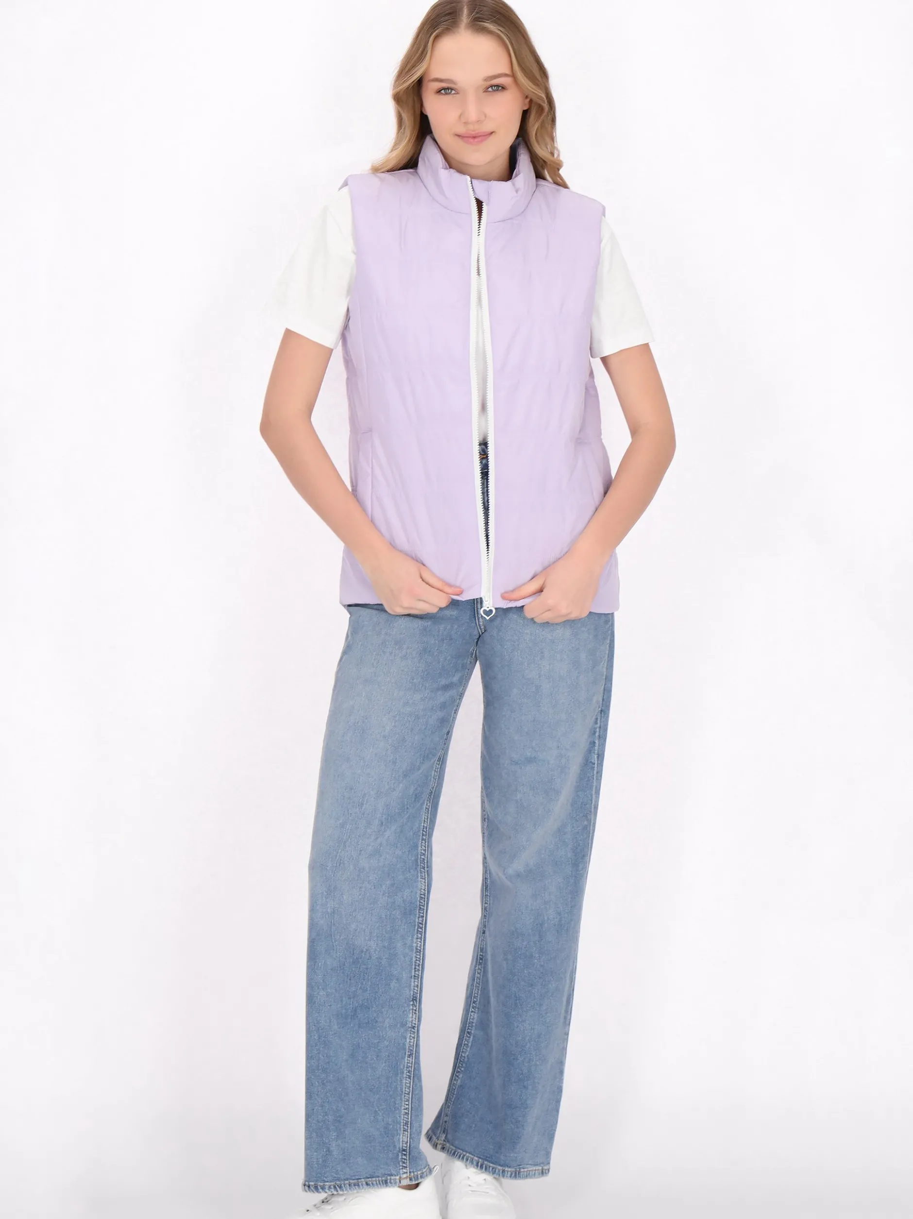MyMo Damen Weste in lila