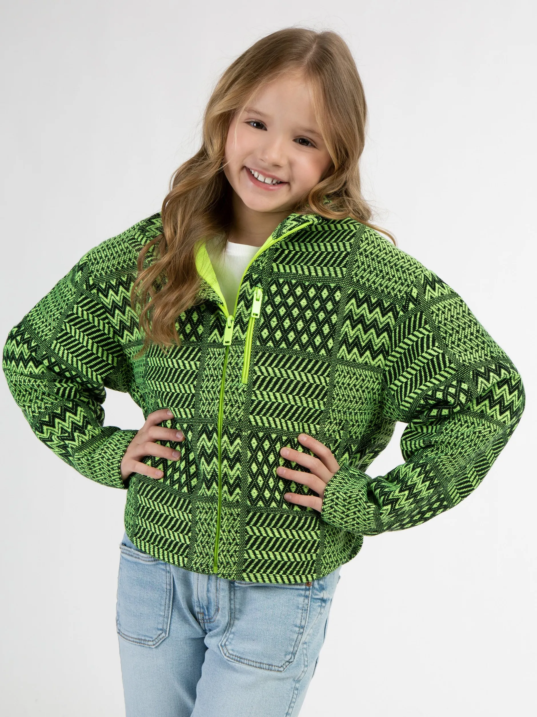 MyMo Mädchen Blouson in grün