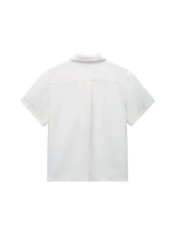 Napapijri Herren Kurzarmhemd - G-LINEN SS 1 in ecru